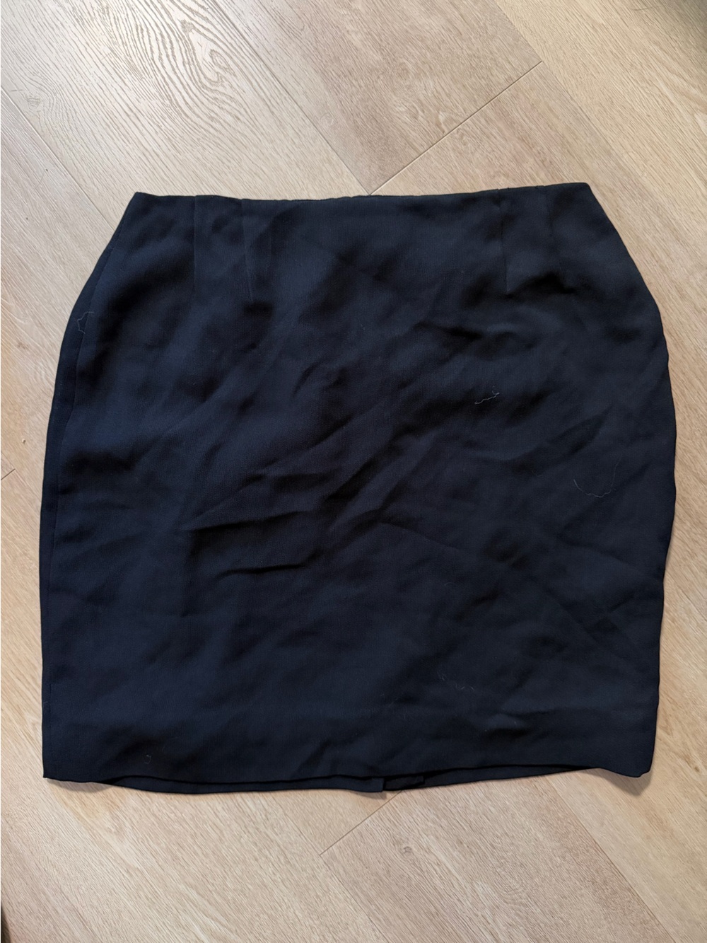 Emanuel Ungaro Black Mini Pencil Skirt